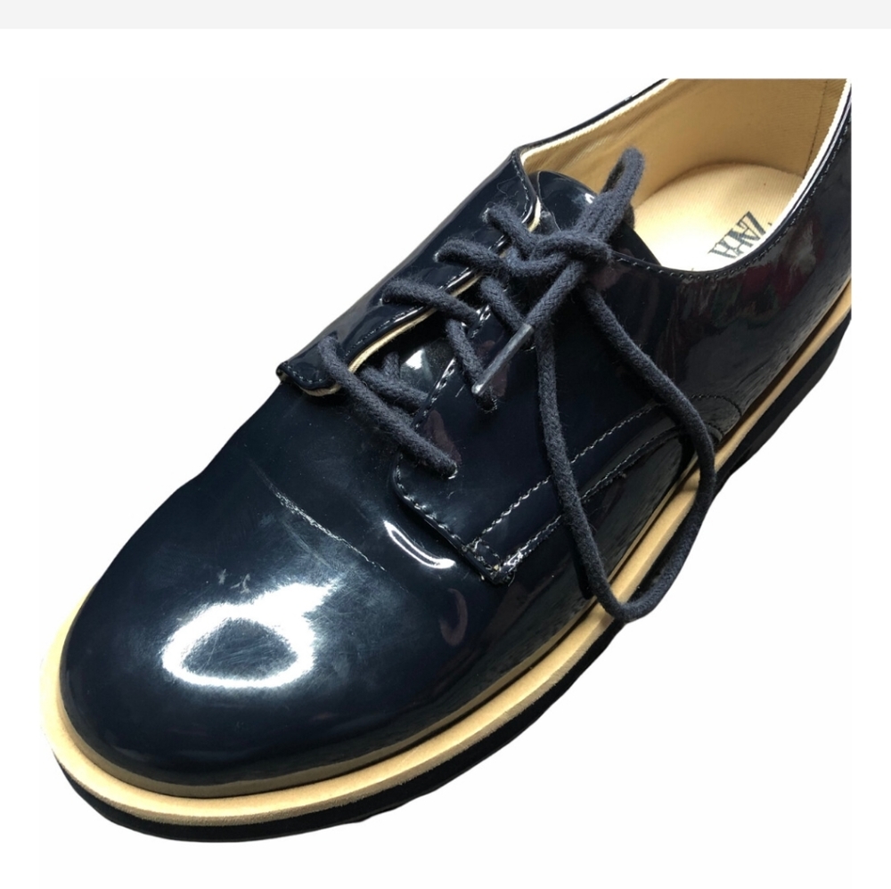 Girls Zara blue oxfords